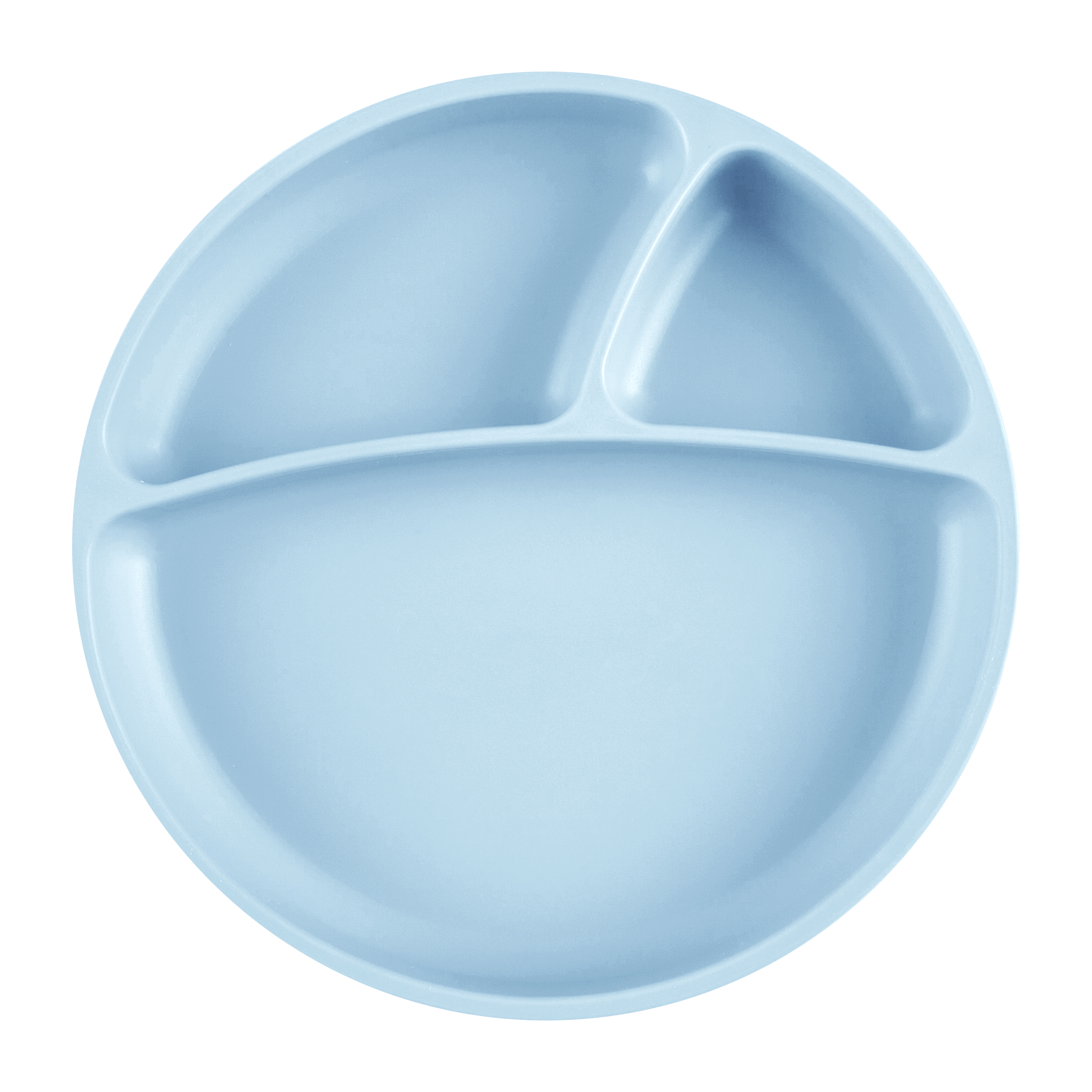 MinikOiOi Portion Silicone Suction Plate with Divided Sections