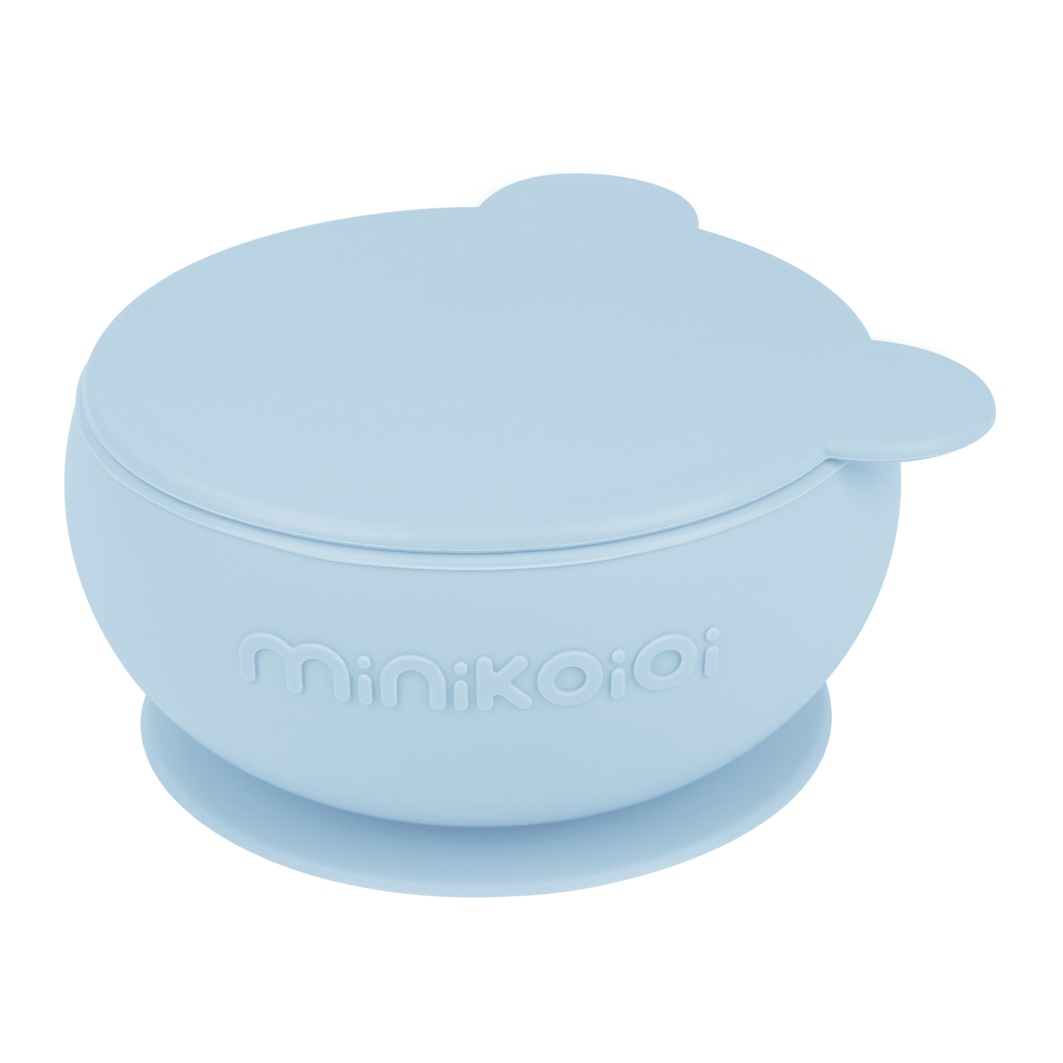 MinikOiOi Bowly - Silicone Bowl with Suction Base and Lid