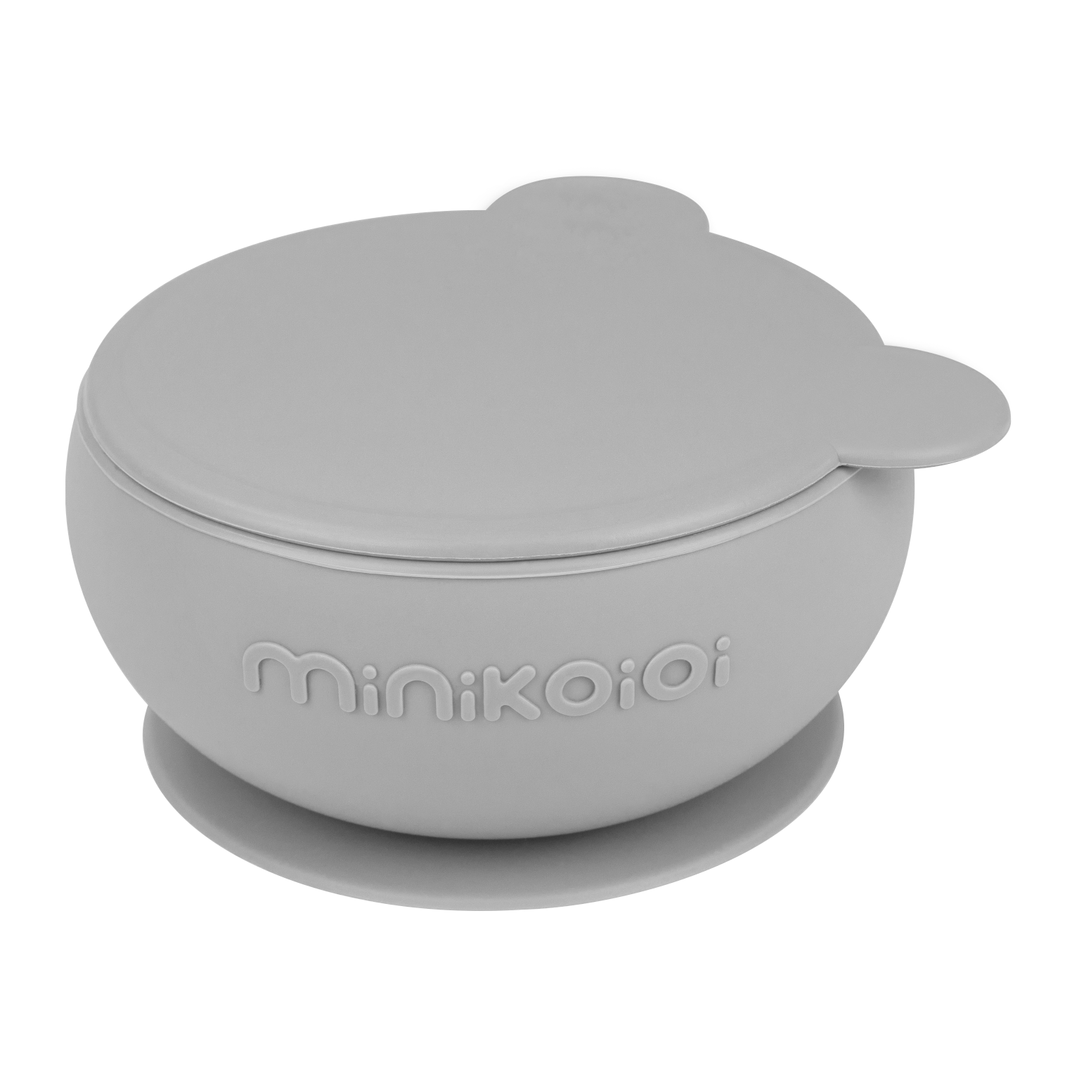 MinikOiOi Bowly - Silicone Bowl with Suction Base and Lid