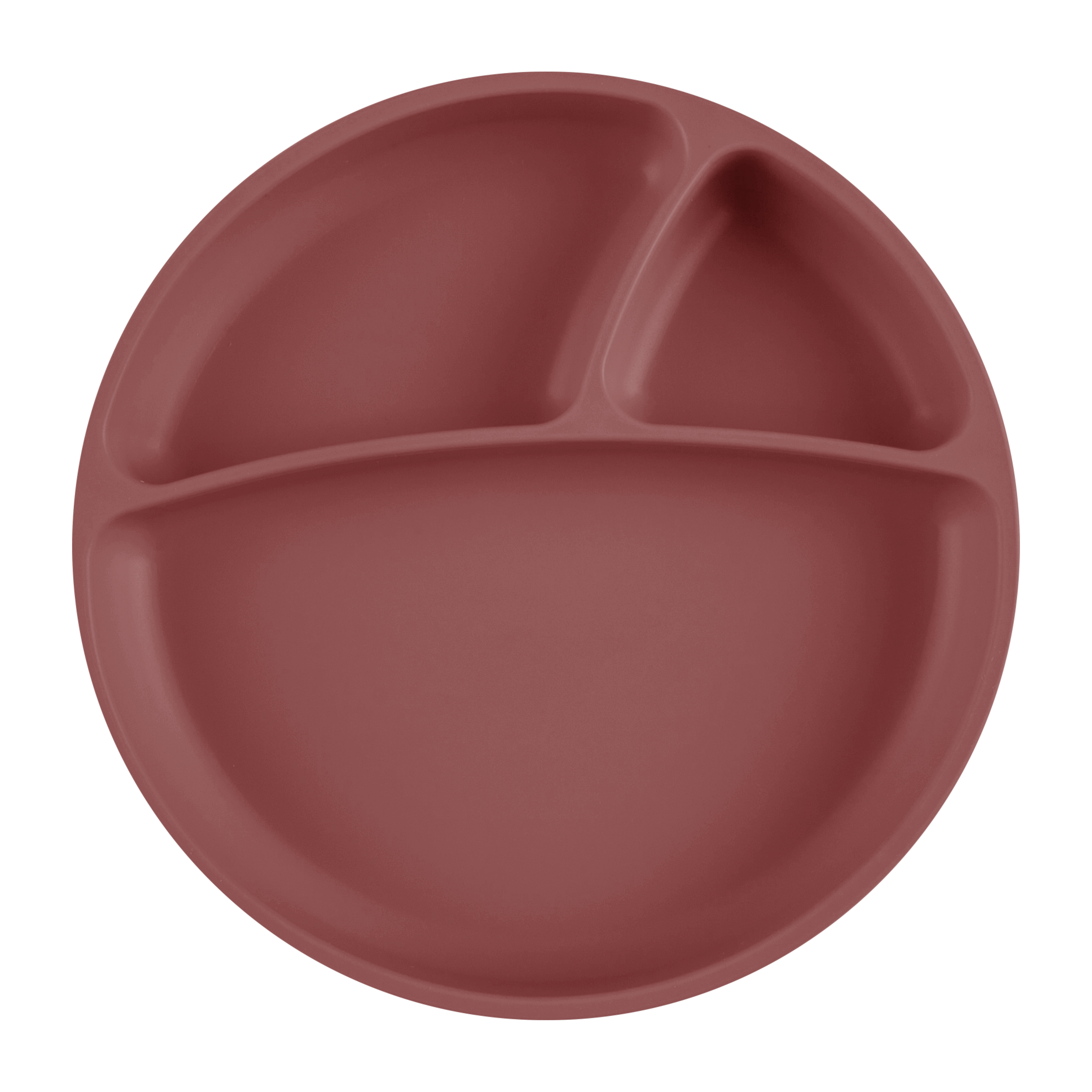 MinikOiOi Portion Silicone Suction Plate with Divided Sections