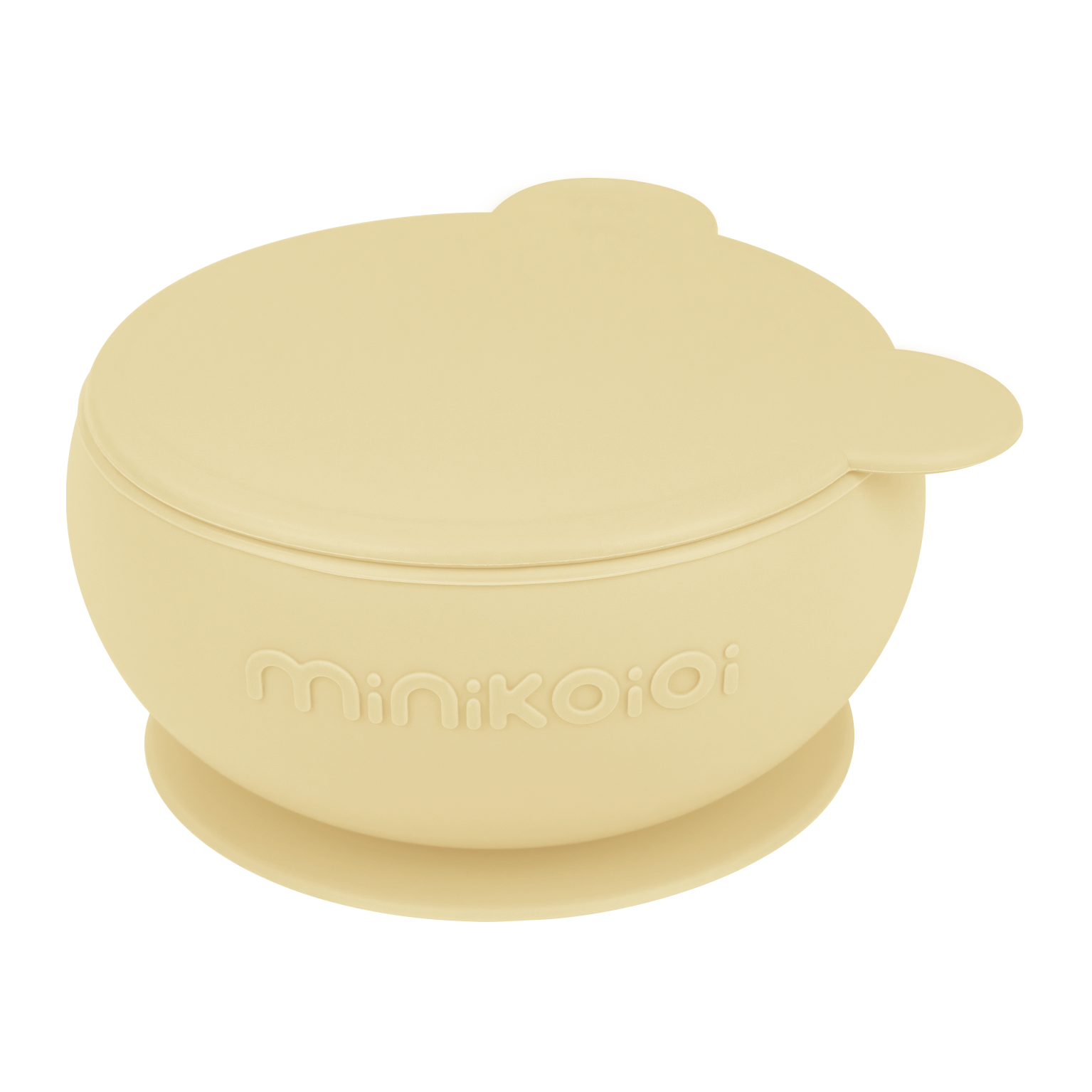 MinikOiOi Bowly - Silicone Bowl with Suction Base and Lid