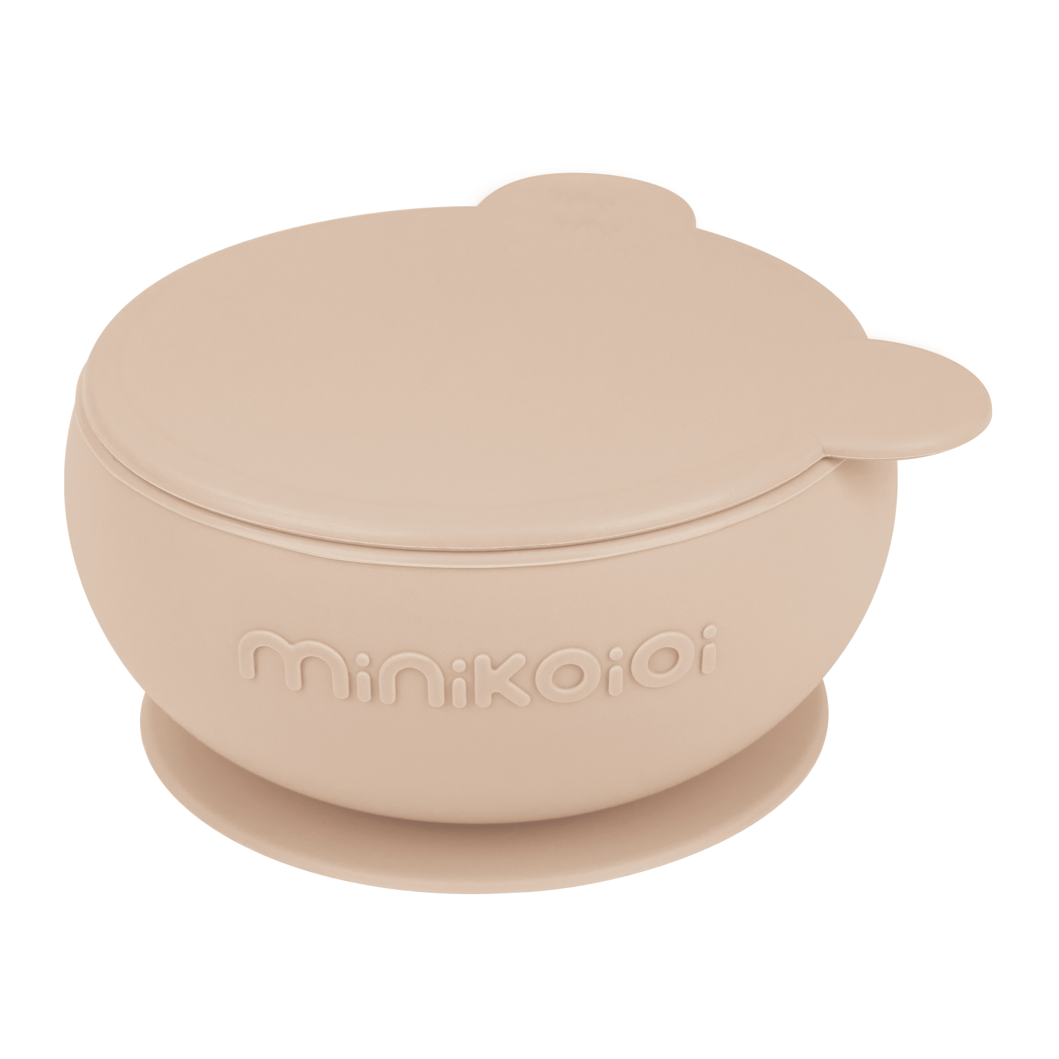 MinikOiOi Bowly - Silicone Bowl with Suction Base and Lid