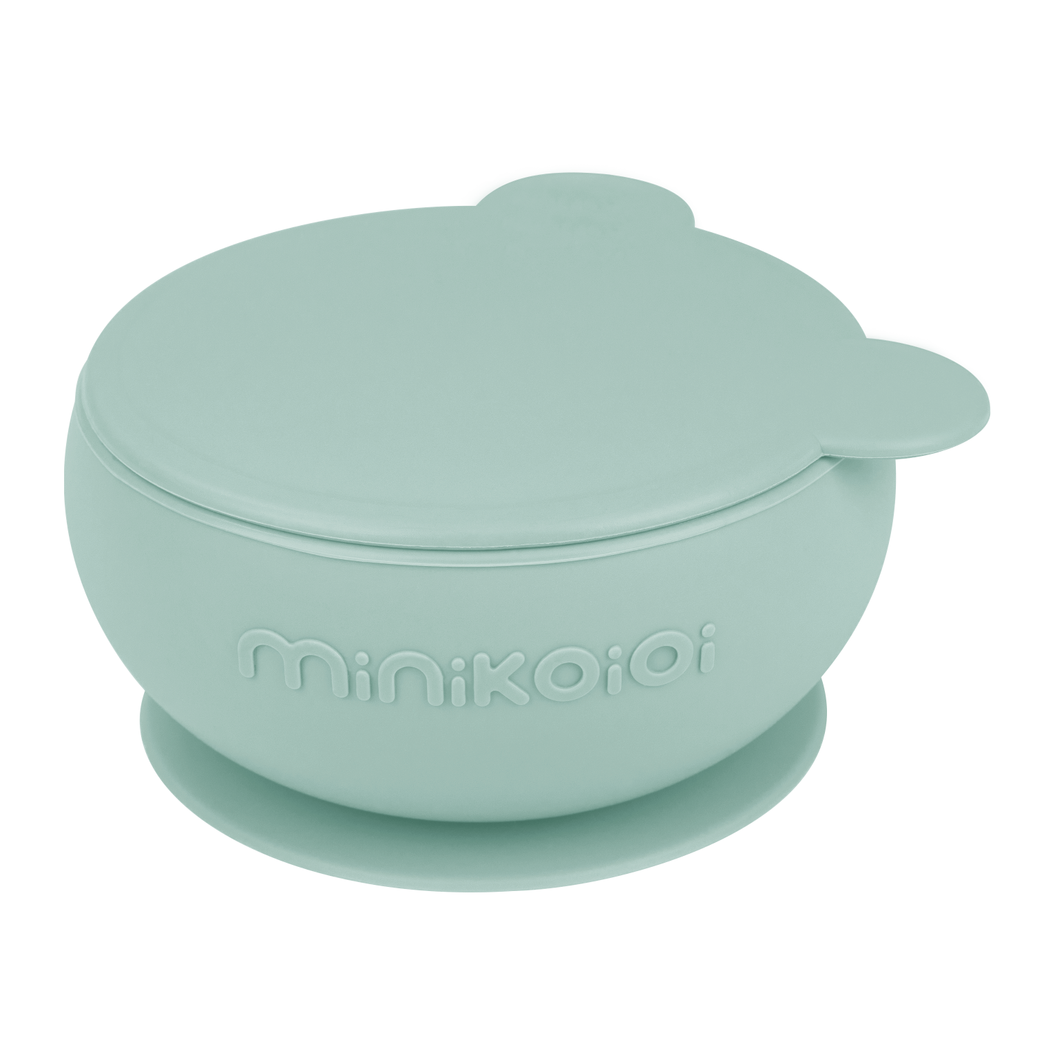 MinikOiOi Bowly - Silicone Bowl with Suction Base and Lid