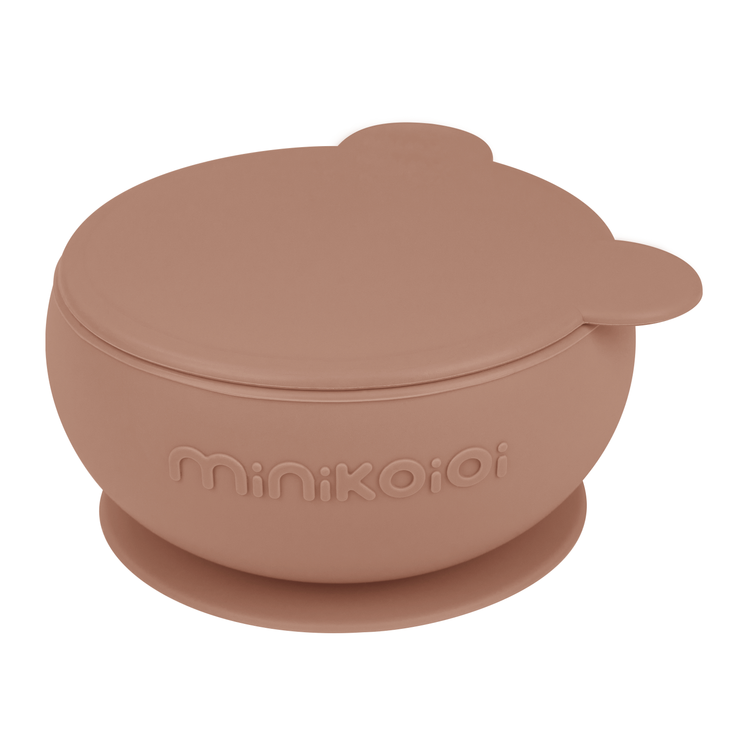 MinikOiOi Bowly - Silicone Bowl with Suction Base and Lid