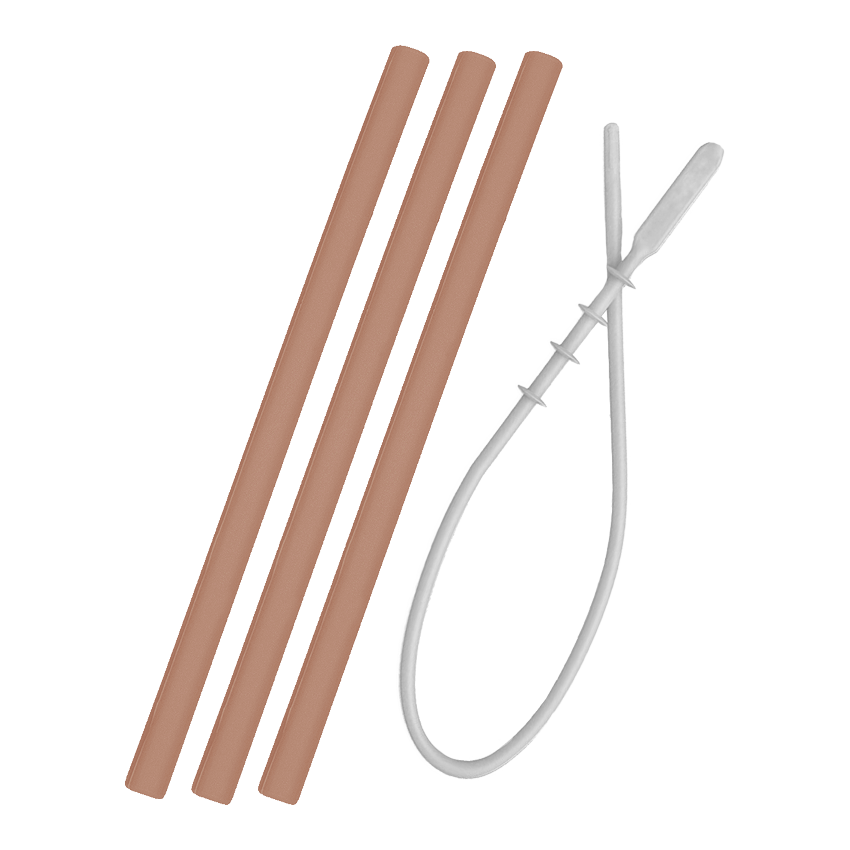 MinikOiOi Flexi Straws – 3 Pieces & Cleaning Brush