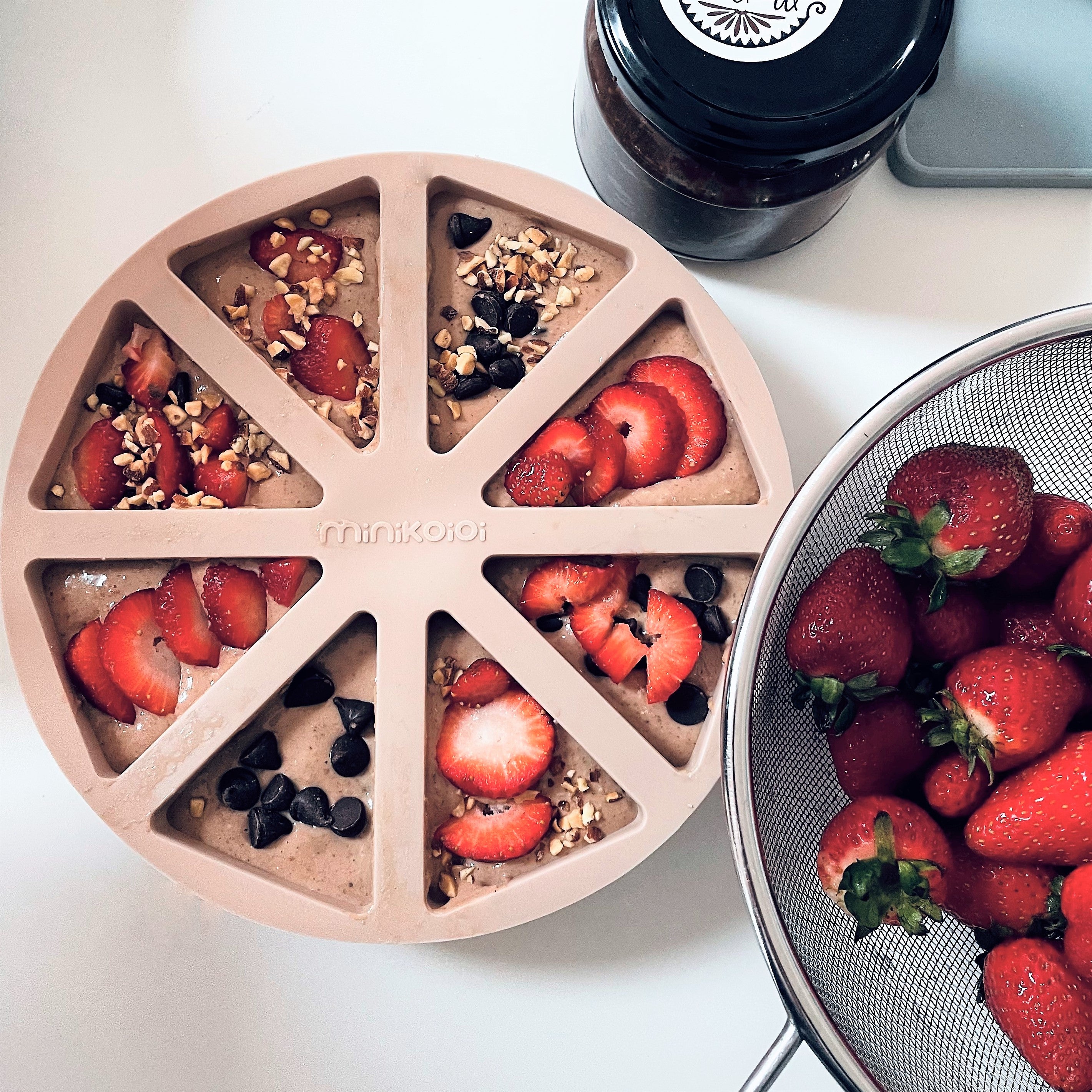 Slices - Silikon Kuchenform mit 8 Portionen