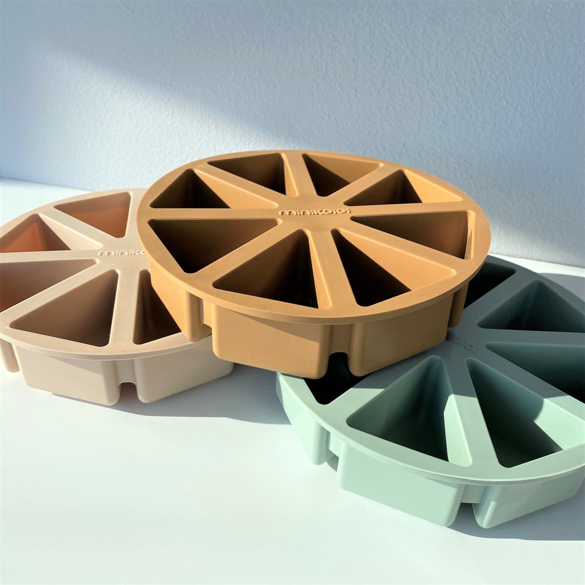 Slices - Silikon Kuchenform mit 8 Portionen