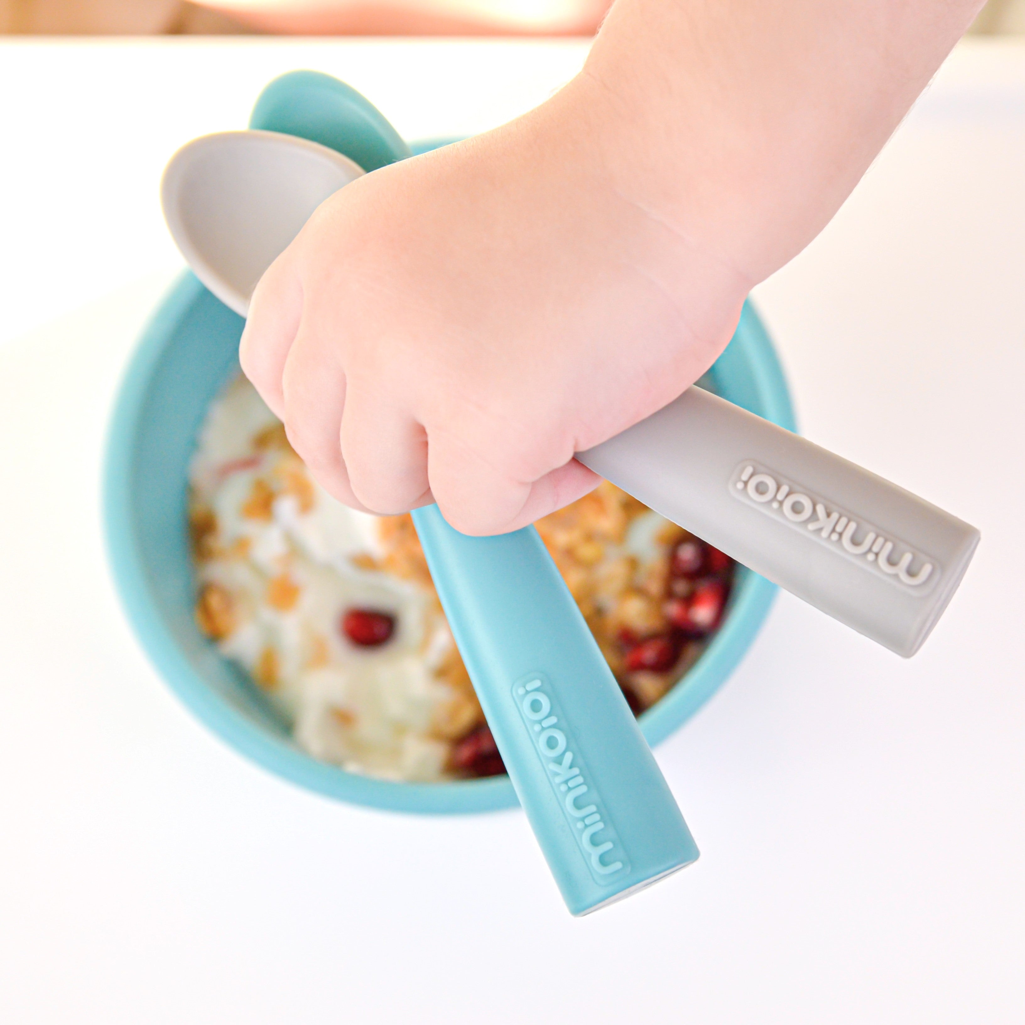 MinikOiOi Scoopers - İkili Bebek Kaşığı Seti
