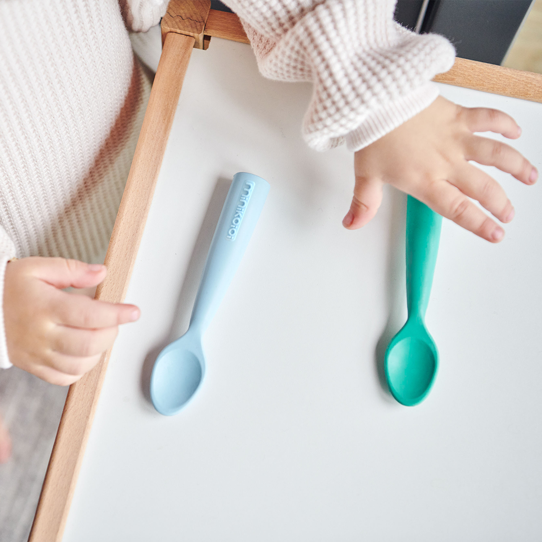 MinikOiOi Scoopers - İkili Bebek Kaşığı Seti