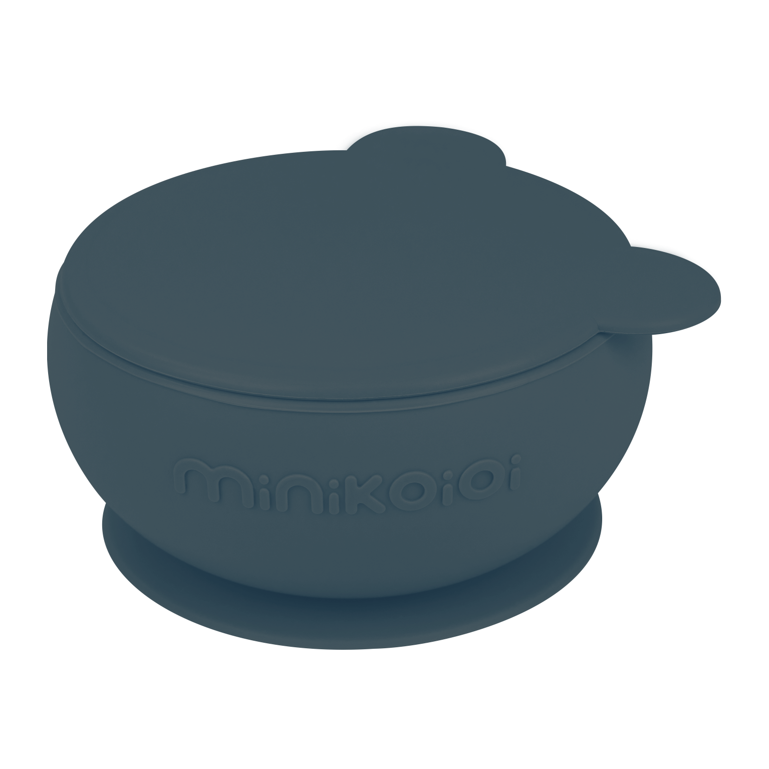 MinikOiOi Bowly - Silicone Bowl with Suction Base and Lid