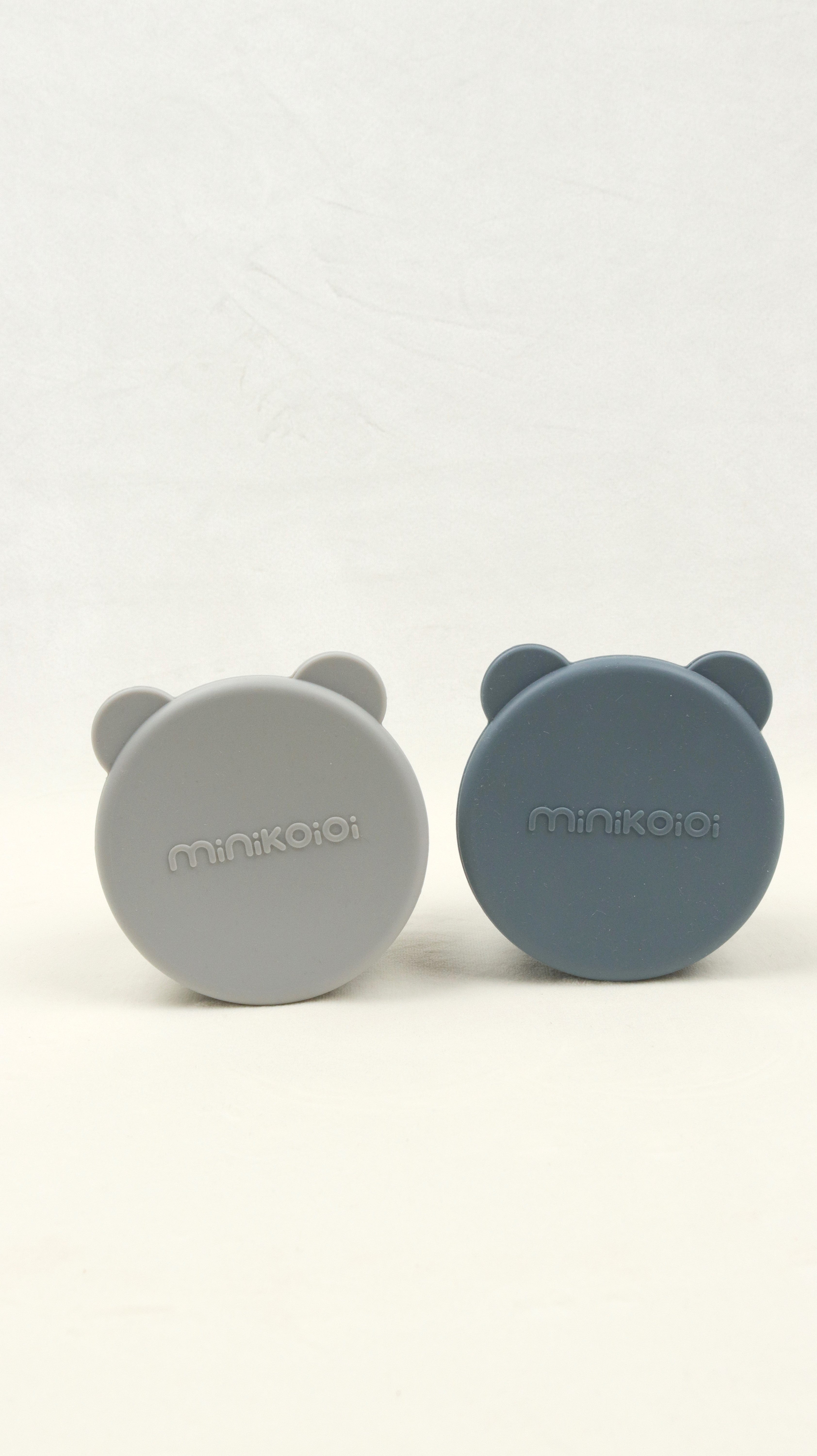 Mini Bites - Silikon Minischalen mit Deckel 2er Set
