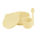 BLW Set I - Silikon Esslernset 3-teilig (Schale+Becher+Löffel)