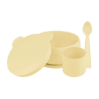 BLW Set I - Silikon Esslernset 3-teilig (Schale+Becher+Löffel)
