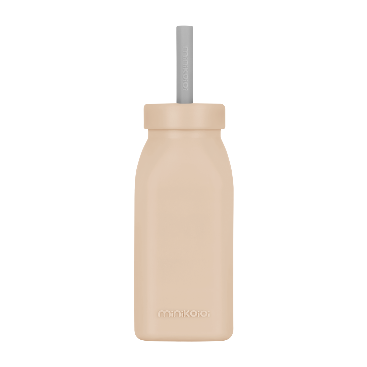 MinikOiOi Bottle + Straw - Drinking bottle with straw