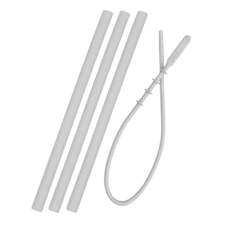 MinikOiOi Flexi Straws – 3 Pieces & Cleaning Brush