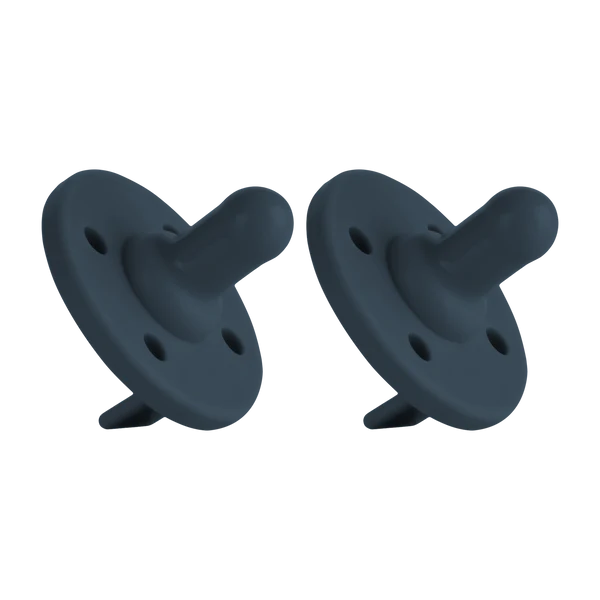 MinikOiOi BASICS Silicone Pacifiers, 2-Pack