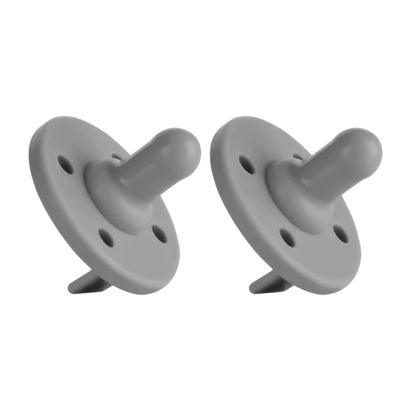 MinikOiOi BASICS Silicone Pacifiers, 2-Pack