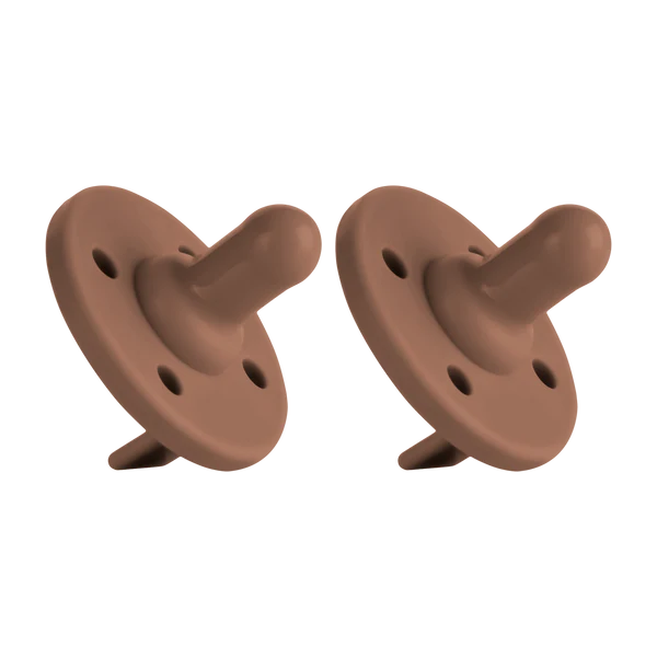 MinikOiOi BASICS Silicone Pacifiers, 2-Pack
