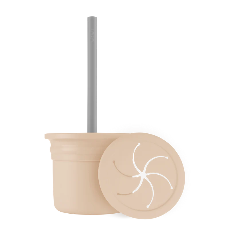Sip + Snack - Silikon Trink- & Snackbecher