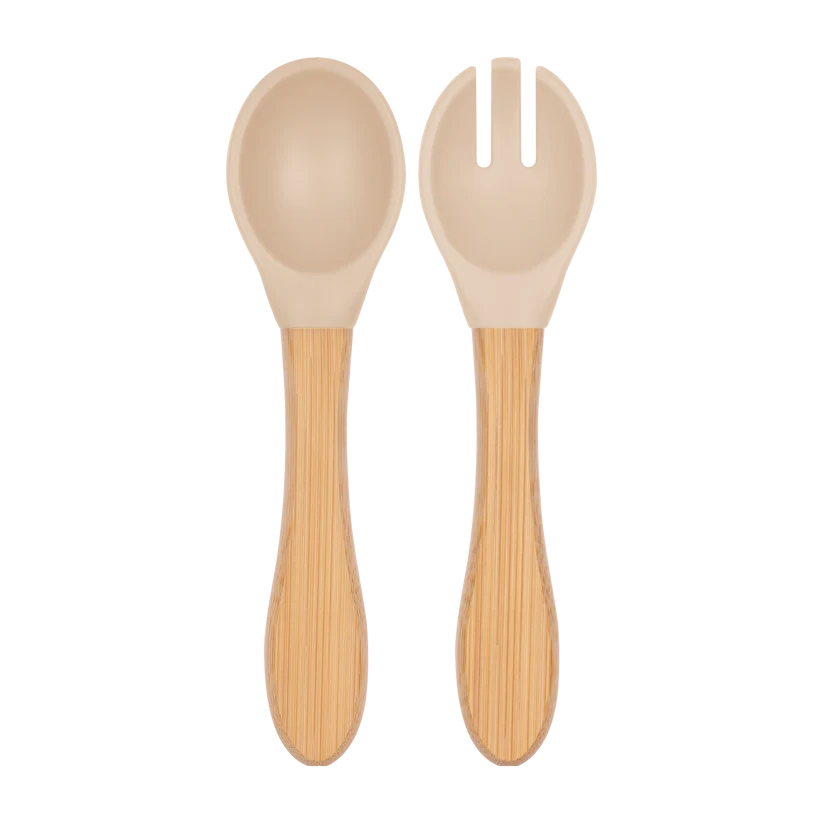 Minikoioi Dig In - Baby Cutlery Set with Fork and Spoon
