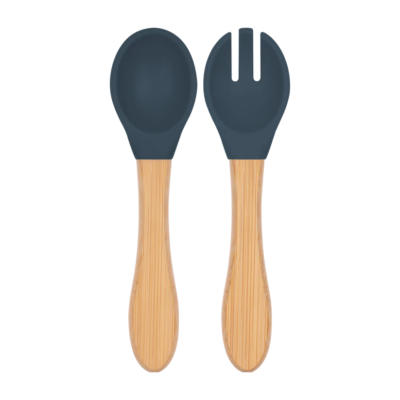 Minikoioi Dig In - Baby Cutlery Set with Fork and Spoon
