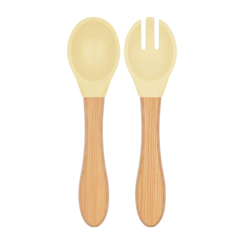 Minikoioi Dig In - Baby Cutlery Set with Fork and Spoon