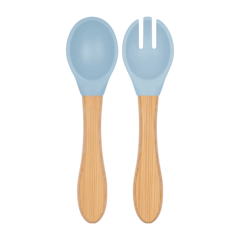 Minikoioi Dig In - Baby Cutlery Set with Fork and Spoon