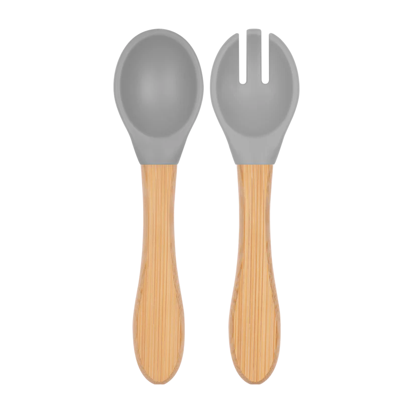 Minikoioi Dig In - Baby Cutlery Set with Fork and Spoon