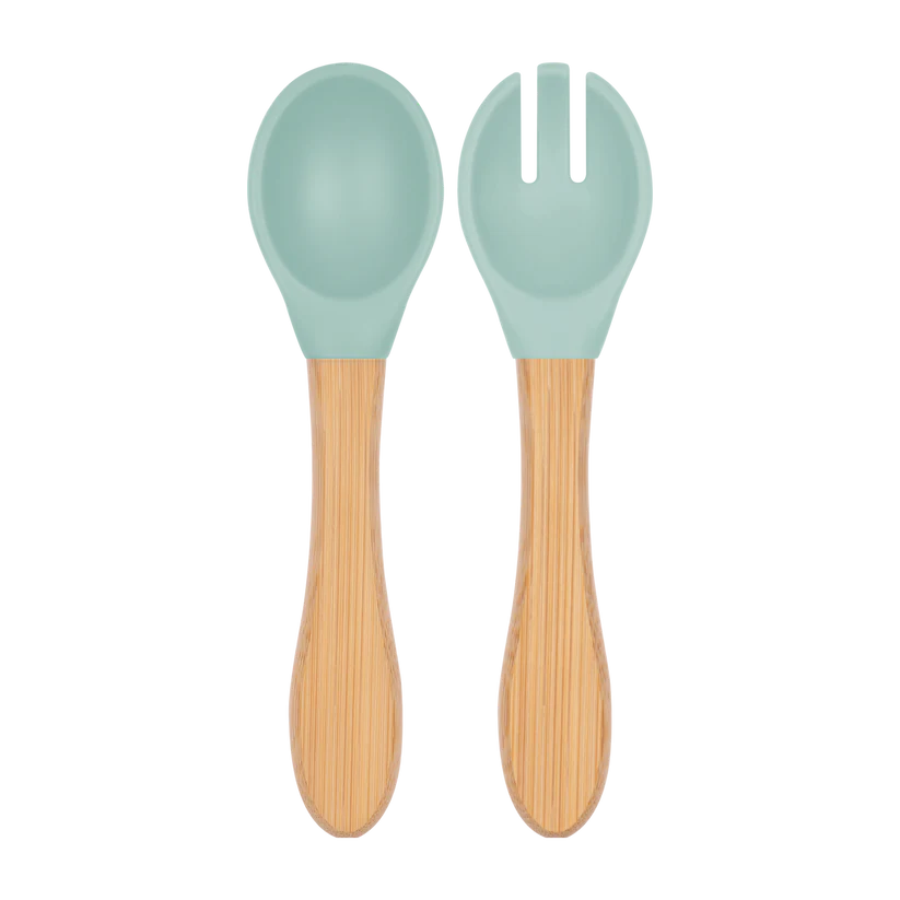 Minikoioi Dig In - Baby Cutlery Set with Fork and Spoon
