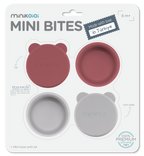 Mini Bites – Kapaklı 2'li Silikon Mini Kase Seti