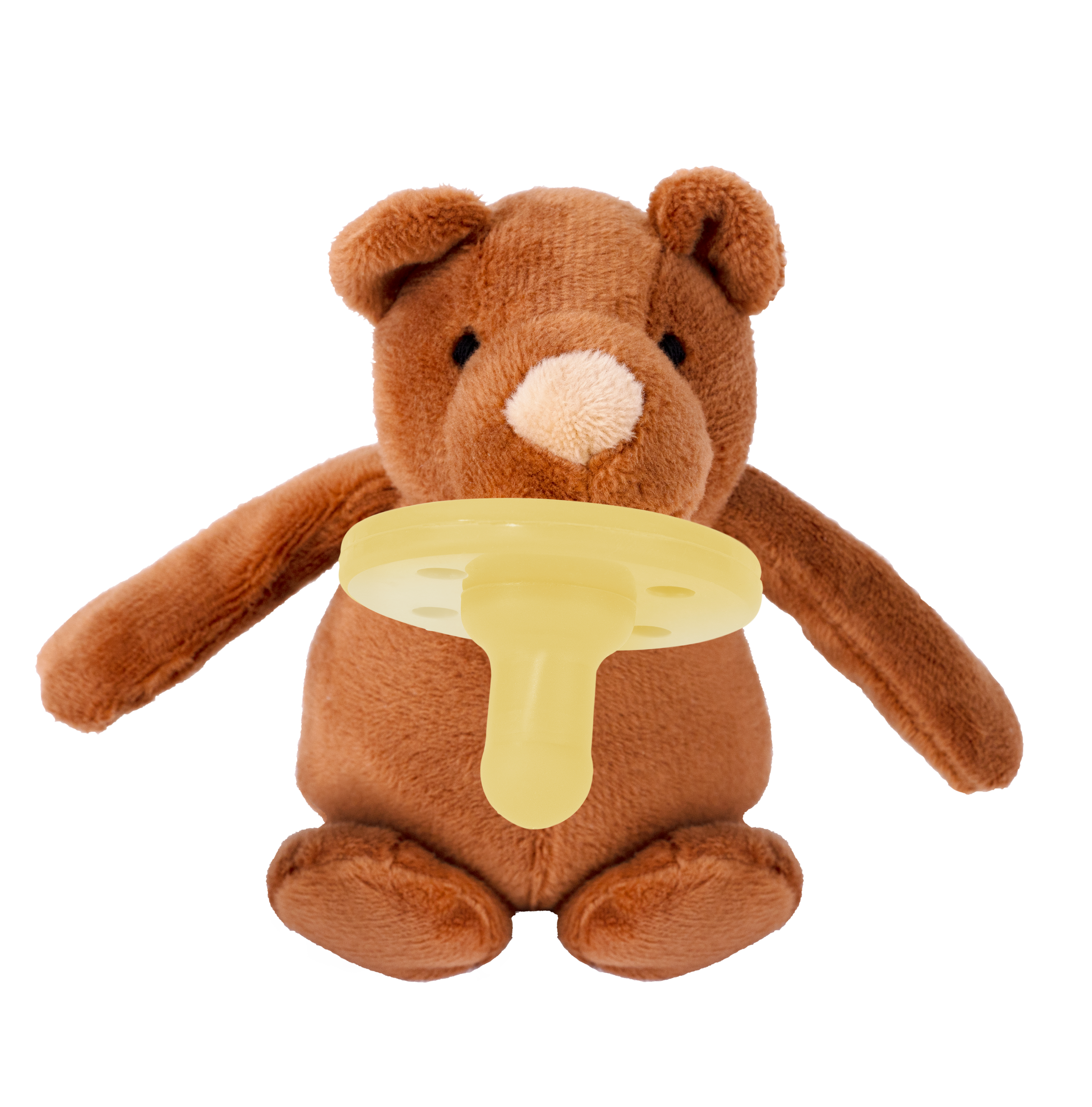 Sleep Buddy Moi - Einschlafhilfe Silikon Schnuller mit Kuscheltier