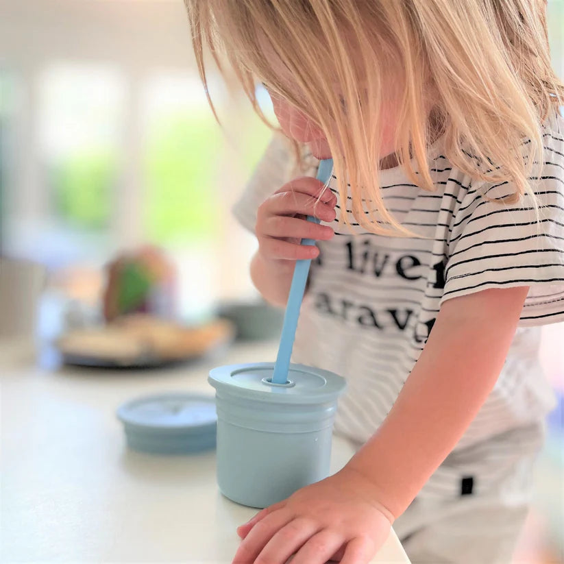 Sip + Snack - Silikon Trink- & Snackbecher