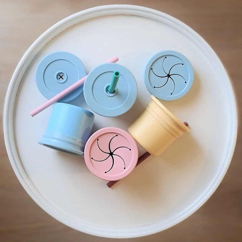 Sip + Snack - Silikon Trink- & Snackbecher