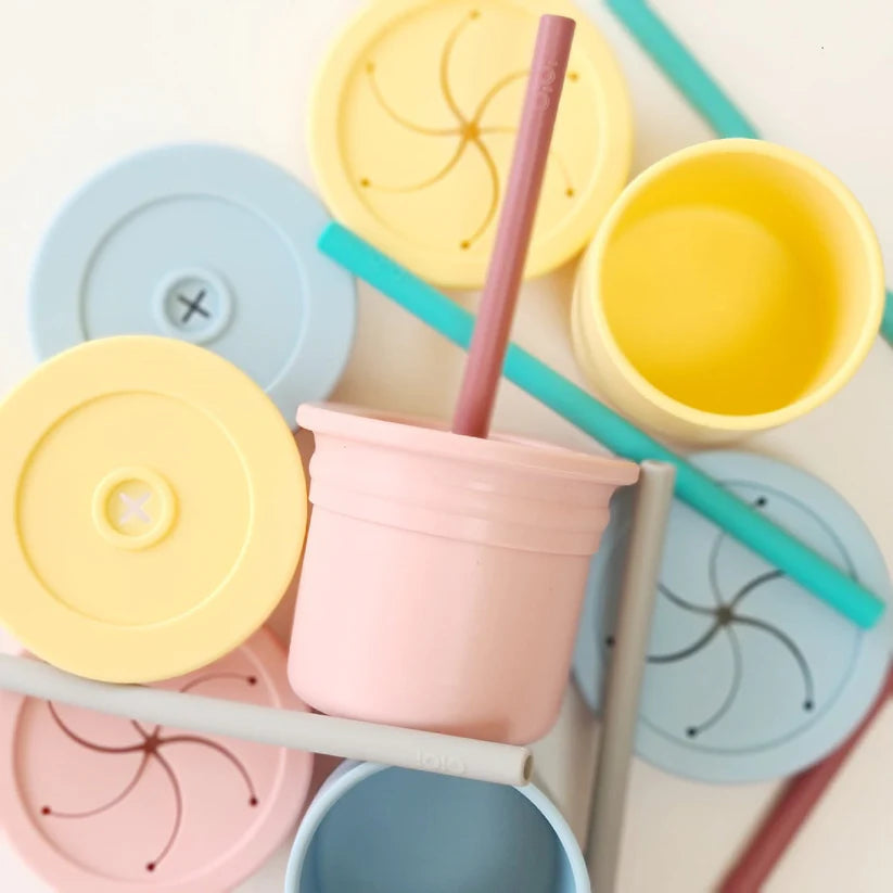 Sip + Snack - Silikon Trink- & Snackbecher