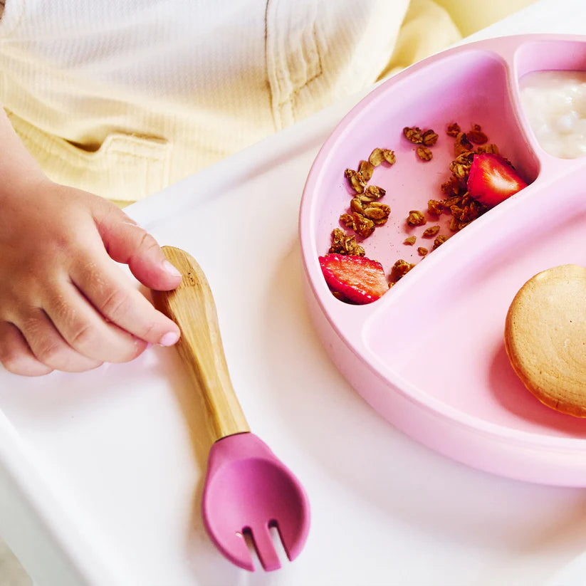 Minikoioi Dig In - Baby Cutlery Set with Fork and Spoon