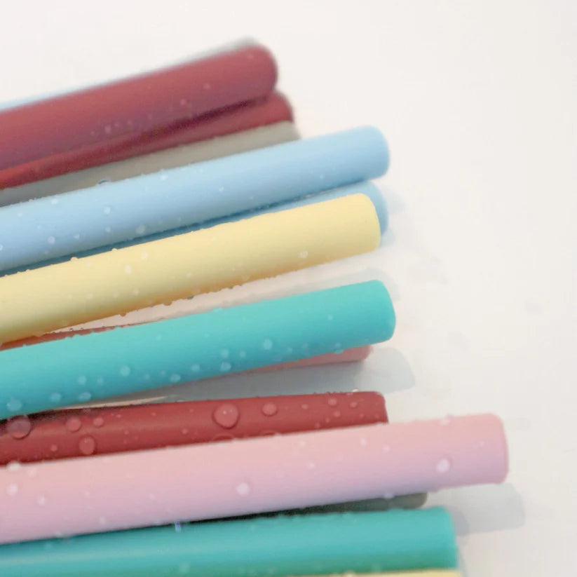 MinikOiOi Esnek Pipetler – 3 Adet ve Temizleme Fırçası