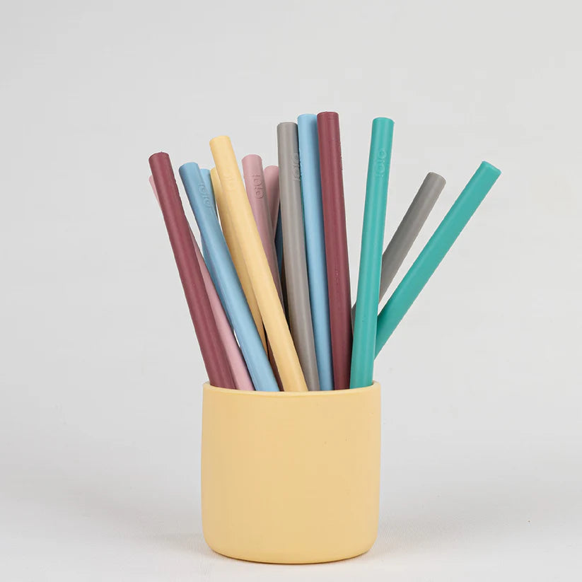 MinikOiOi Flexi Straws – 3 Pieces & Cleaning Brush