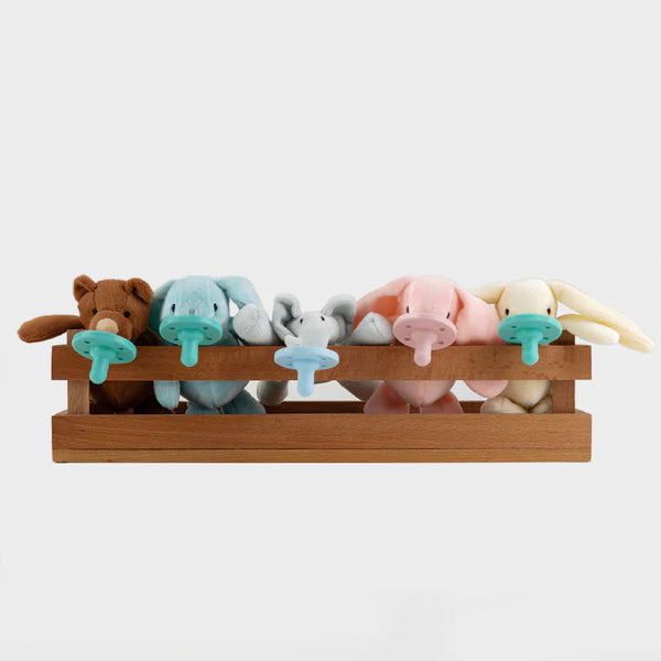 Sleep Buddy LoLa - Einschlafhilfe Silikon Schnuller mit Kuscheltier