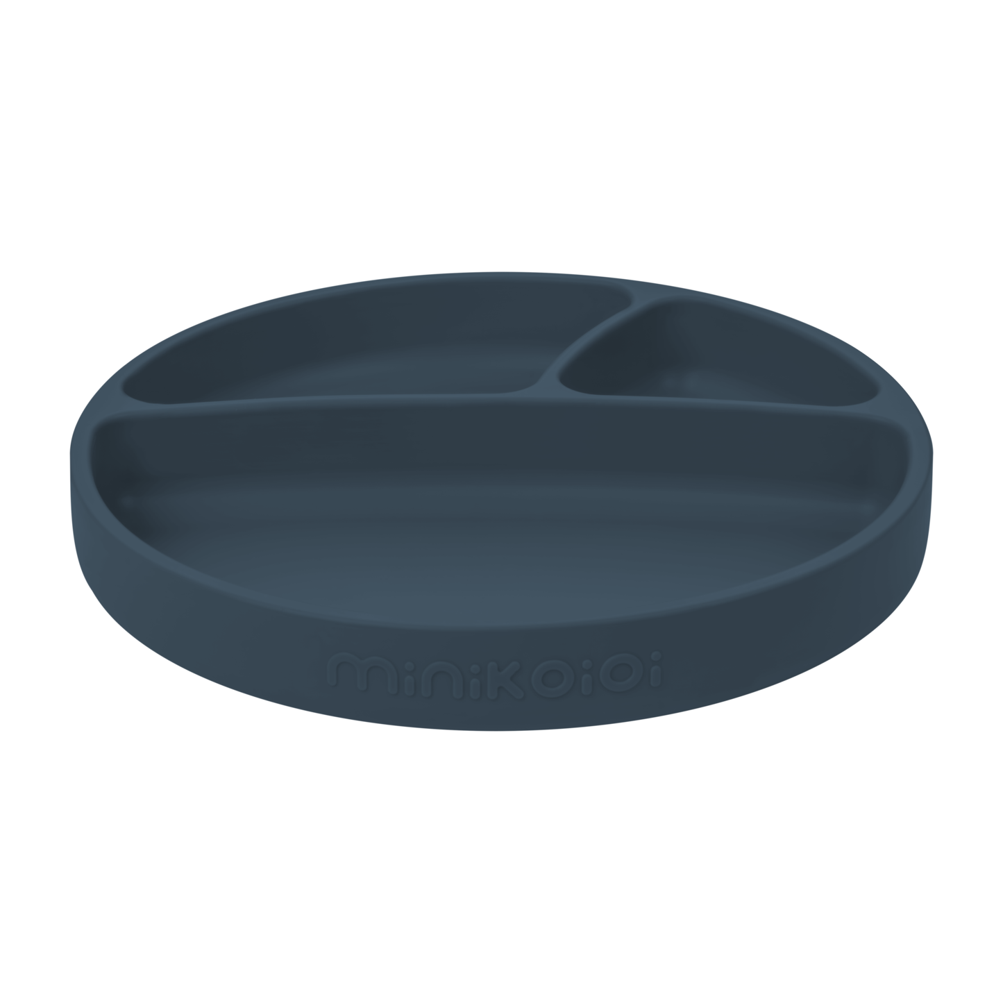 MinikOiOi Portion Silicone Suction Plate with Divided Sections
