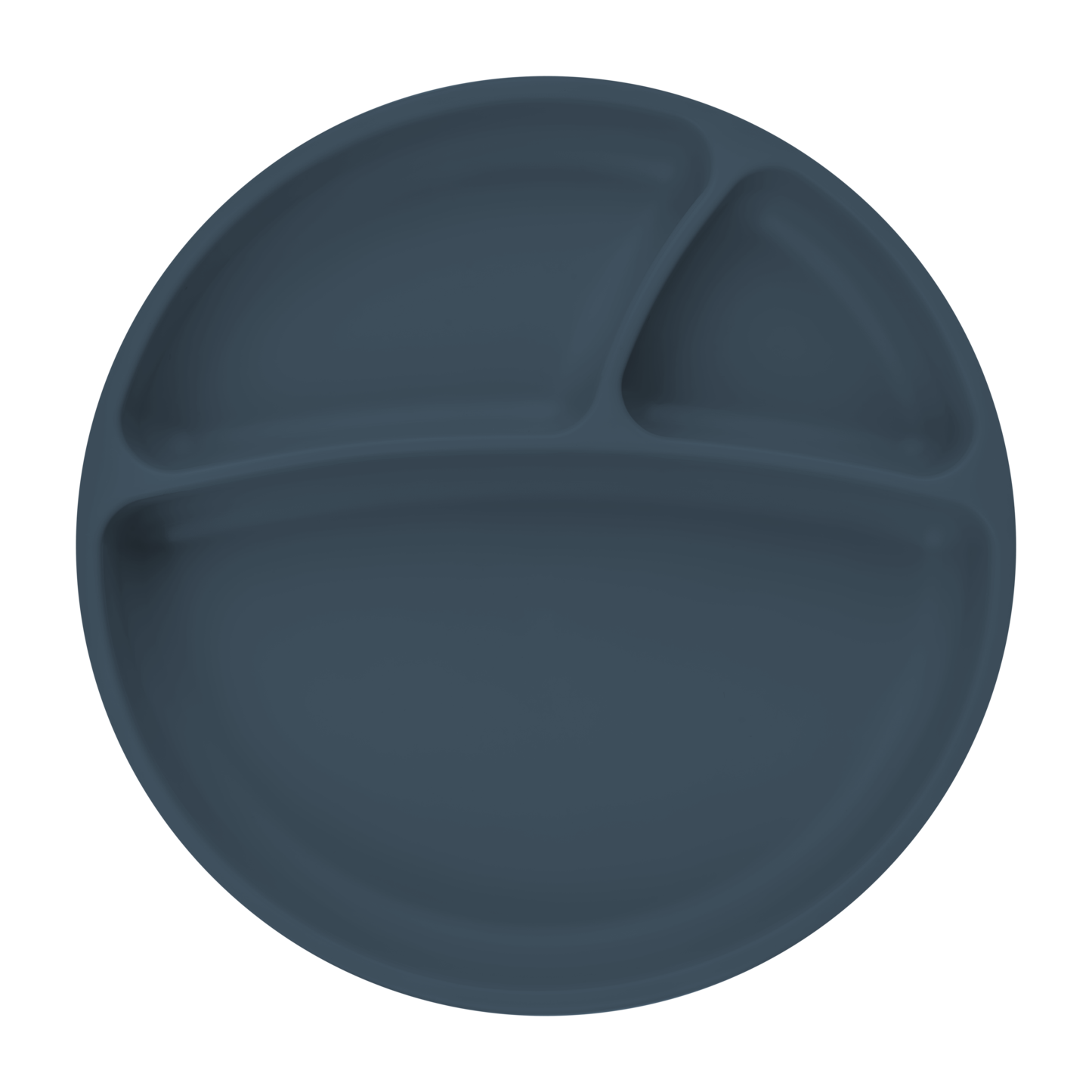 MinikOiOi Portion Silicone Suction Plate with Divided Sections