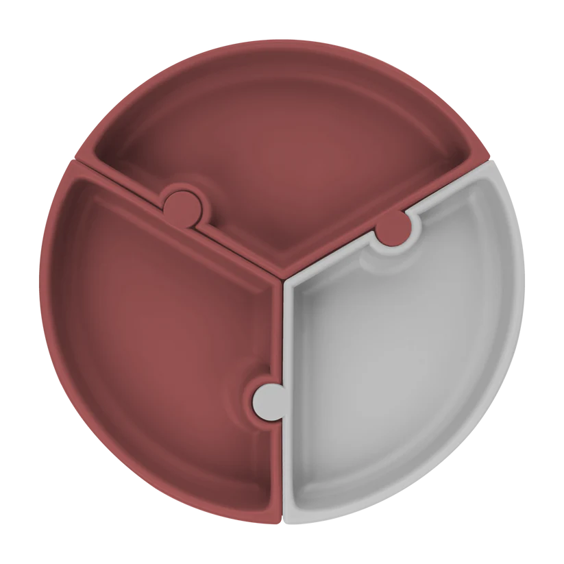 MinikOiOi Puzzle - Silicone Suction Plate in Puzzle Shape