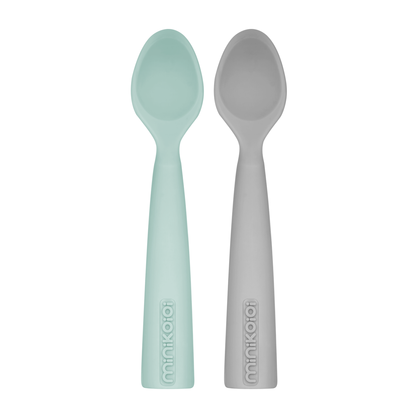 Scoopers - Silikon Babylöffel (Lernbesteck) 2er Set